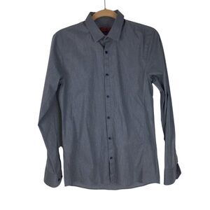 Hugo Boss Mens Grey Shirt Size Small